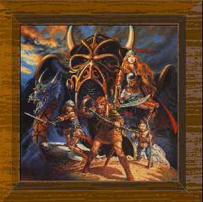 Pictures from the Dragonlance illustrations